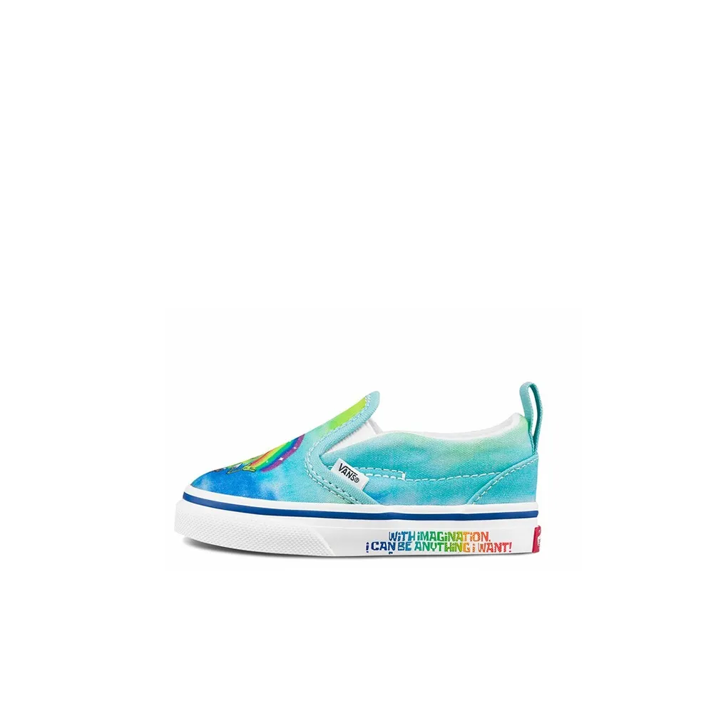 X Sandy Liang x VANS Низкие кеды для малышей синие для новорожденных и малышей