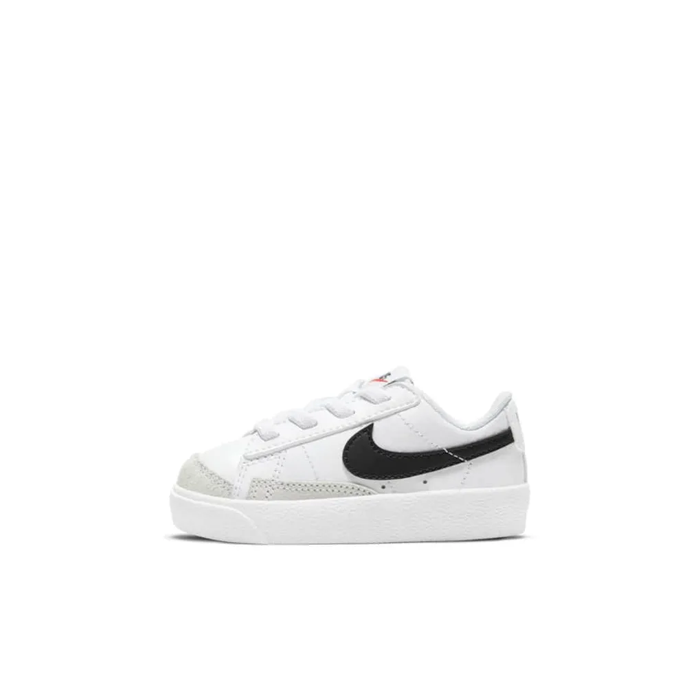 Nike Blazer Low Топ Обувь для малышей Белый Черный Infant и Toddler