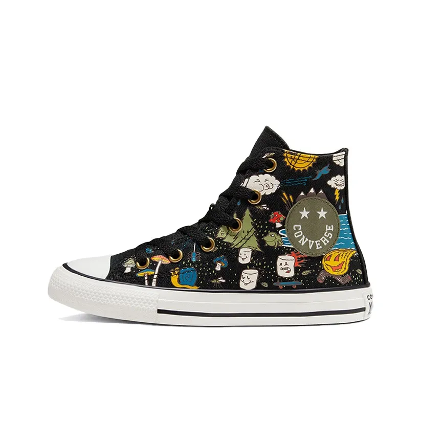Converse Chuck Taylor All Star High GS 'Summer Camp - Black Amarillo'