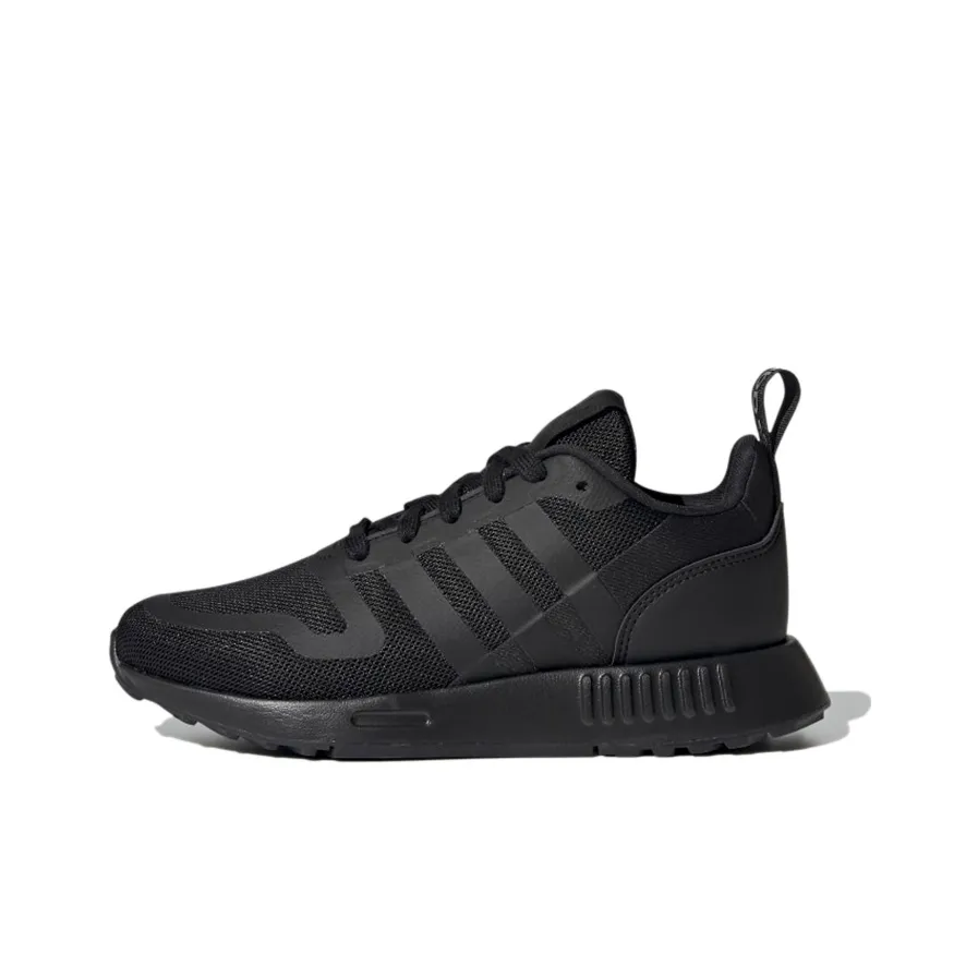 Adidas Originals MULTI J Дышащий Низкий Топ Детская Беговая Обувь Черная