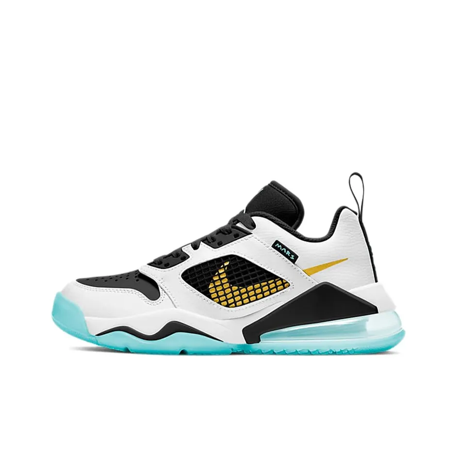 Air Sweatshirts jordan Mars 270 Low 'Black White Blue' GS