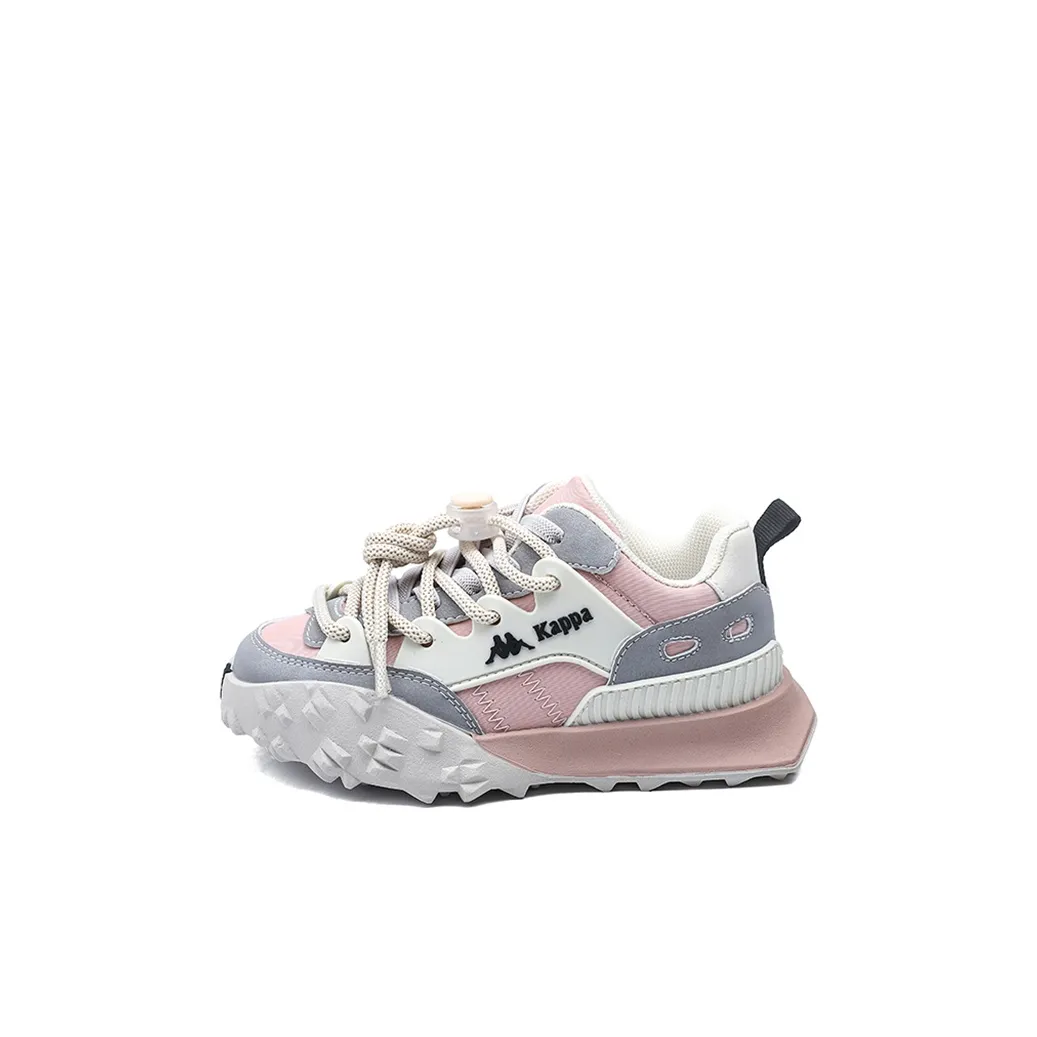 KAPPA KIDS Противоскользящие Анти-KICK Амортизация Отскок Увеличение Высоты Низкий Топ Детская Беговая Обувь