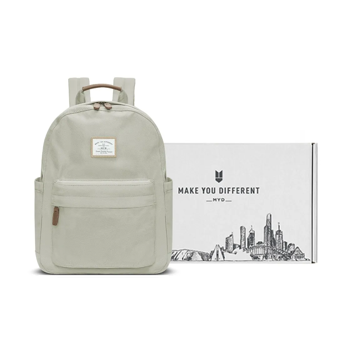 MYD Полиамид Рюкзак Унисекс Киви Семена Подсолнуха Ежевика