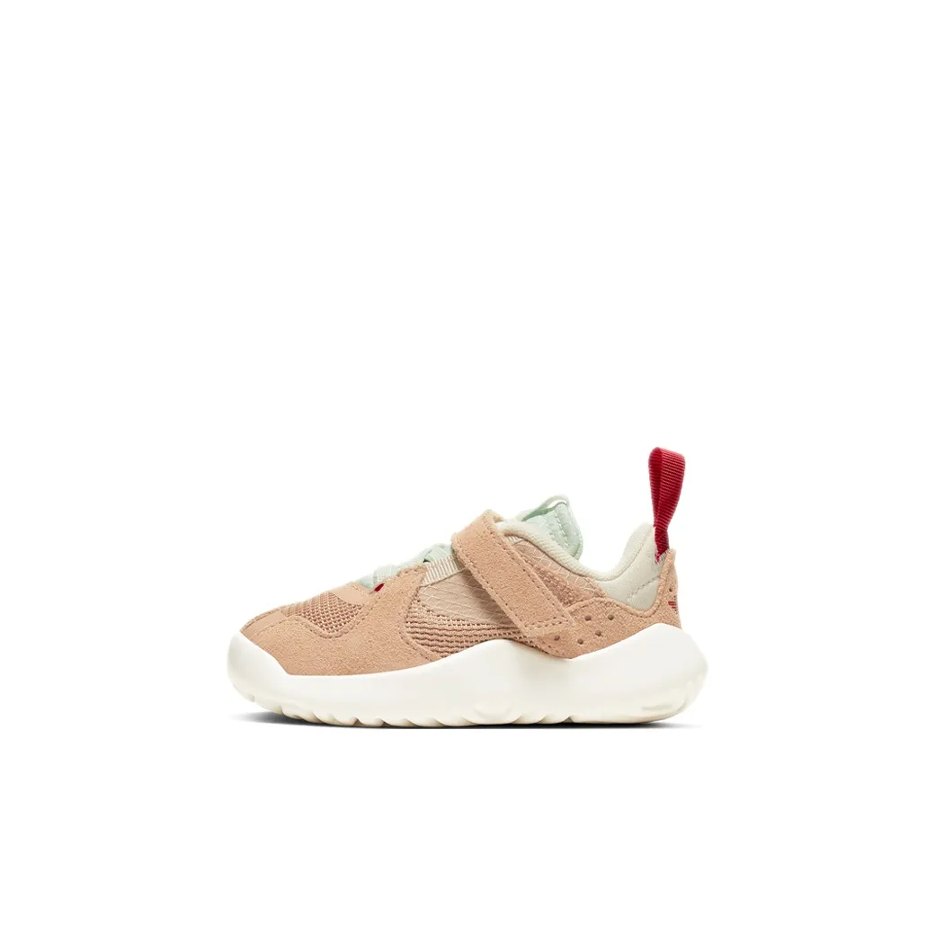 Джордан Delta Vachetta Коричневый Нижняя юбка Резистентные амортизаторы Низкий топ Обувь для малышей Коричнево-зеленый Infant And Toddler