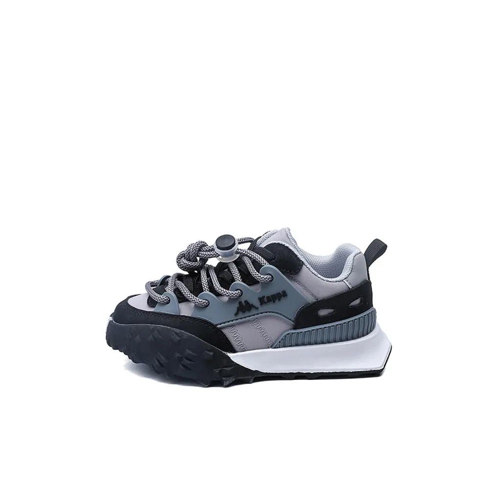 KAPPA Шорты Устойчивые Anti KICK Амортизация Увеличение Высоты Низкий Топ Беговые кроссовки Черный Детский