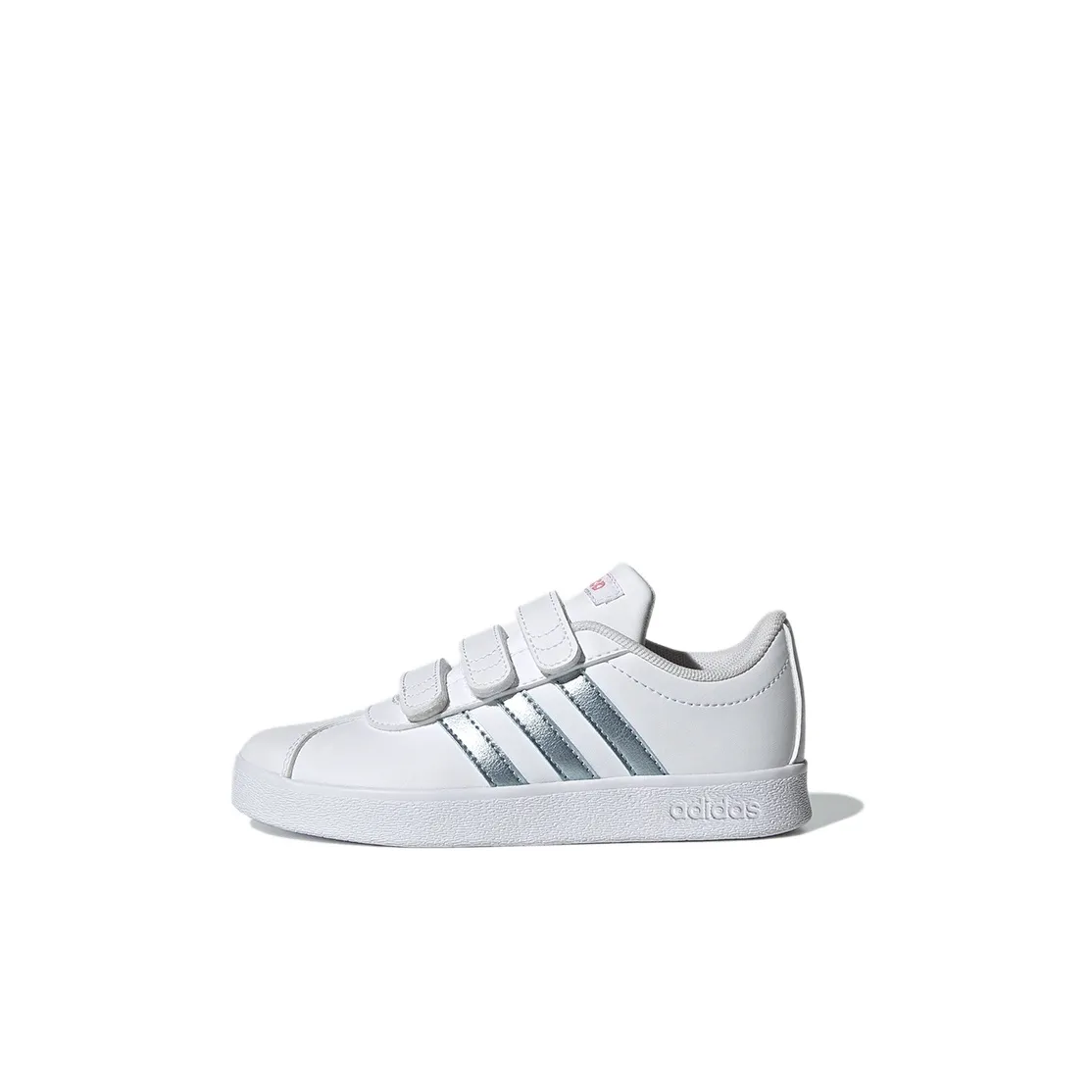 Adidas VL Court 2,0 Low Топ Детские Скейтбординги Белый Children Возраст 3-7 Лет