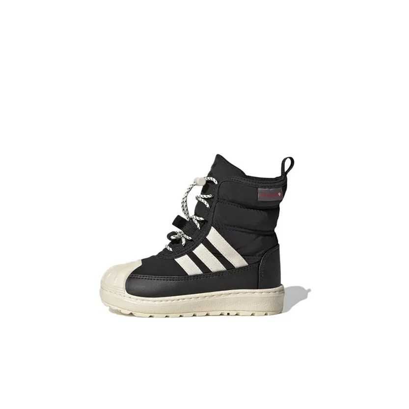 Adidas Originals Superstar Series 360 2,0 High Топ Обувь для малышей Черный белый Infant And Toddler
