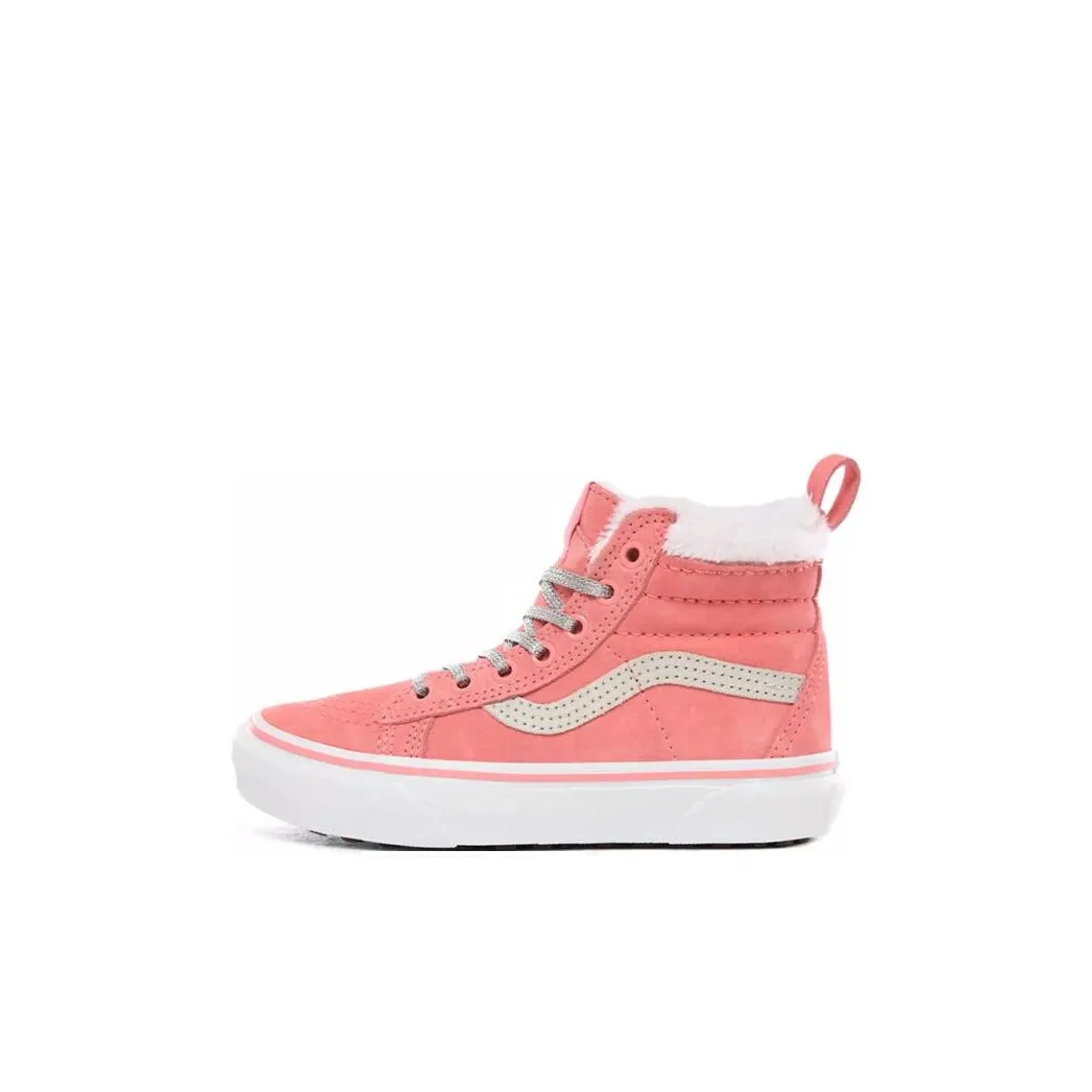 VANS SK8 Mte Высокие Топы Детские Скейтбординги Розовые для Детей 3-7 лет