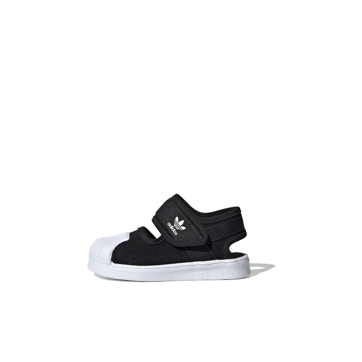 Adidas Originals 360 Sandals Амортизация Низкий Топ Обувь для малышей Черный Белый Infant и Toddler