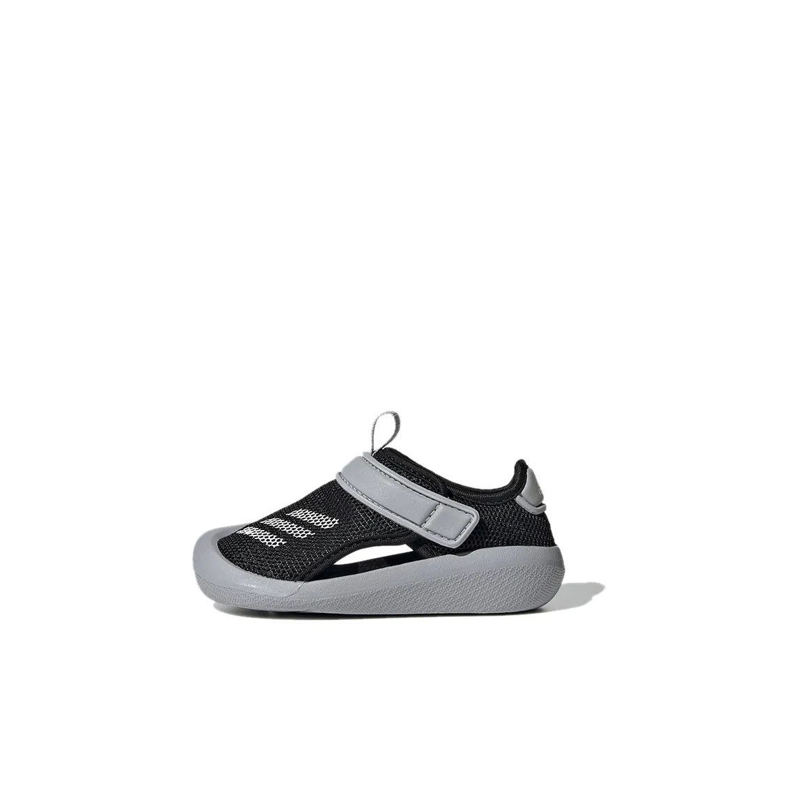 Adidas Slip-resistant Shock Absorbers Низкие Топ Обувь для младенцев и малышей Черный Серый Infant And Toddler