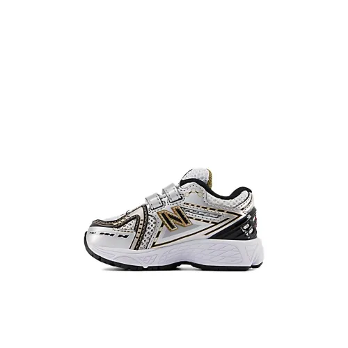 New Balance NB 1906R Детская обувь, низкий верх, металлическое серебро и металл золотой