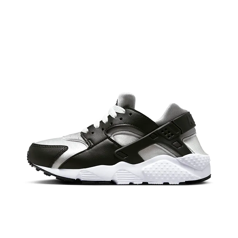 Nike Air Huarache Run Black Neutral Grey GS