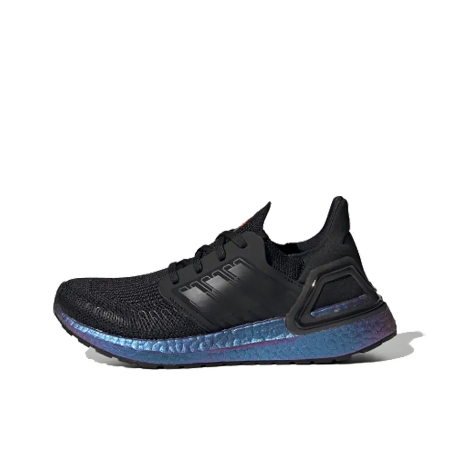 Adidas ULT J Non Нижняя юбка Легкий Низкий Топ Детская Беговая Обувь Черный Фиолетовый Подростки