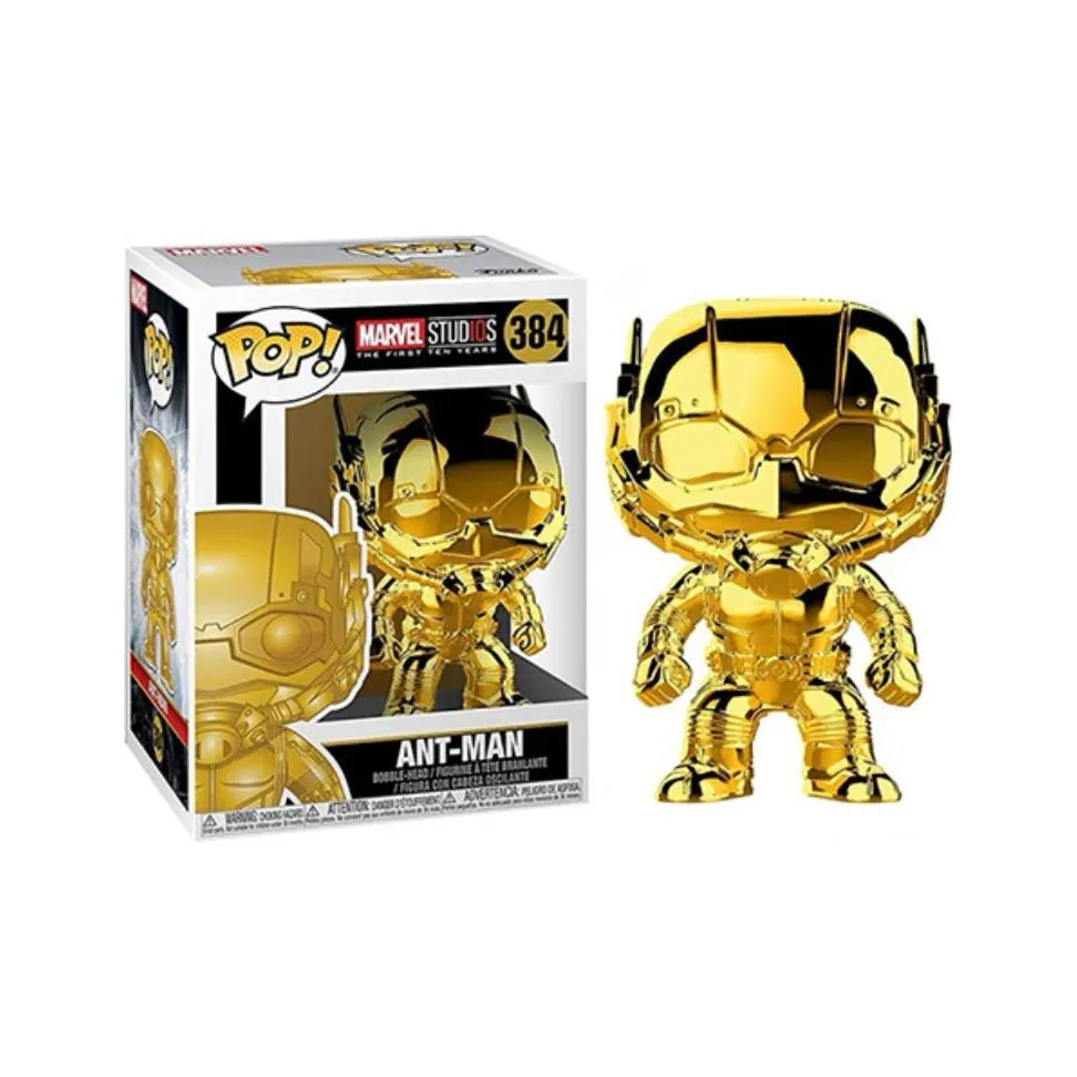 Фигурки в стиле Chibi Funko Ant Man Gold Special Edition