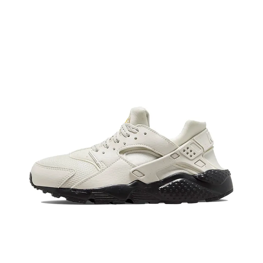 Nike Air Huarache Low Топ Детские Беговые Кроссовки Бежевый Белый Черный Подростки