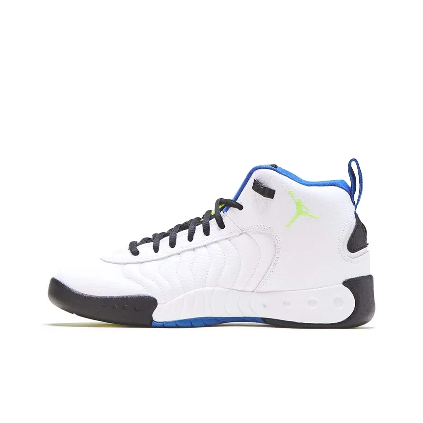 Jordan Jumpman Pro Air Children's Basketball Shoes Black White Blue Teenagers