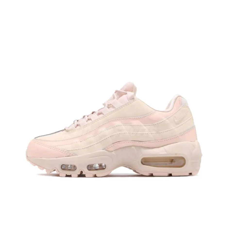 Nike Air Max 95 Low Топ Детские беговые кроссовки Богиня Розовый Подростки