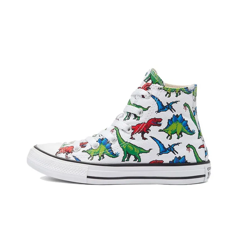 Converse Chuck Taylor All Star High Top Kids Canvas Shoes White