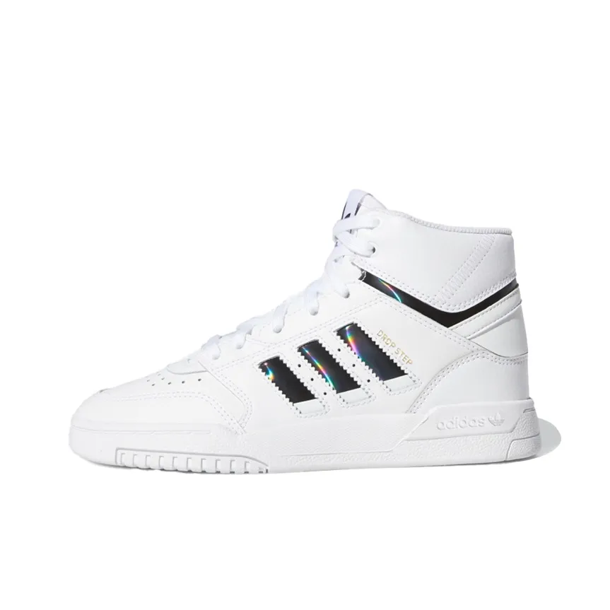 Adidas Originals J High Top Kids' Skateboarding Shoes White