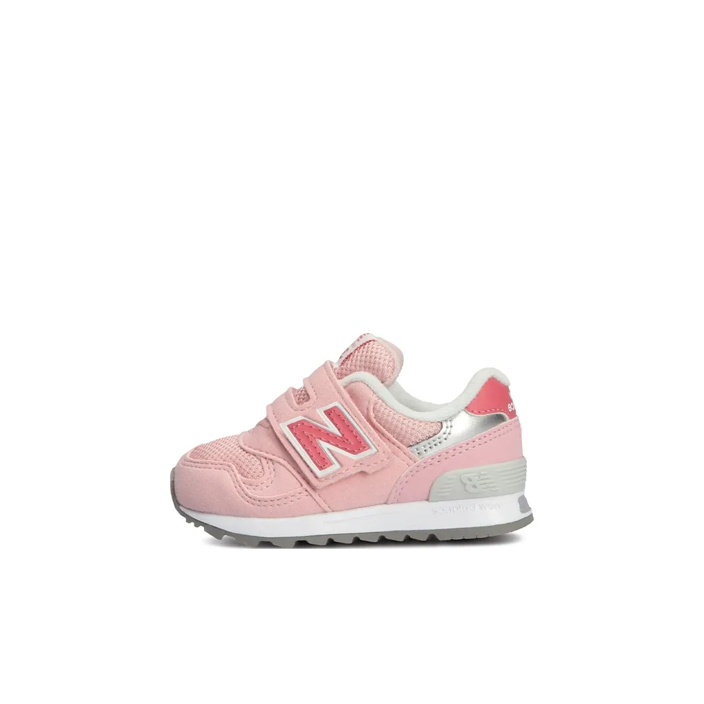 New Balance NB 313 Устойчивая к истиранию Дышащая Низкая Обувь для малышей Розовая Вишня Infant и Toddler