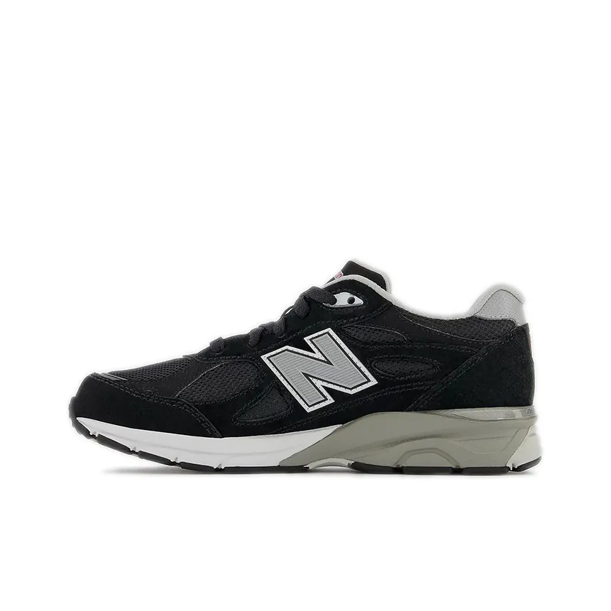 New Balance NB 990 V3 Low Топ Детская Беговая Обувь Угольный Черный