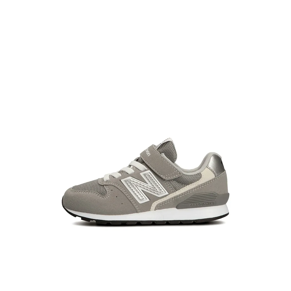 New Balance NB 996 Амортизация Устойчивость к истиранию Дышащий Низкий Верх Беговые кроссовки Классический серый Для детей
