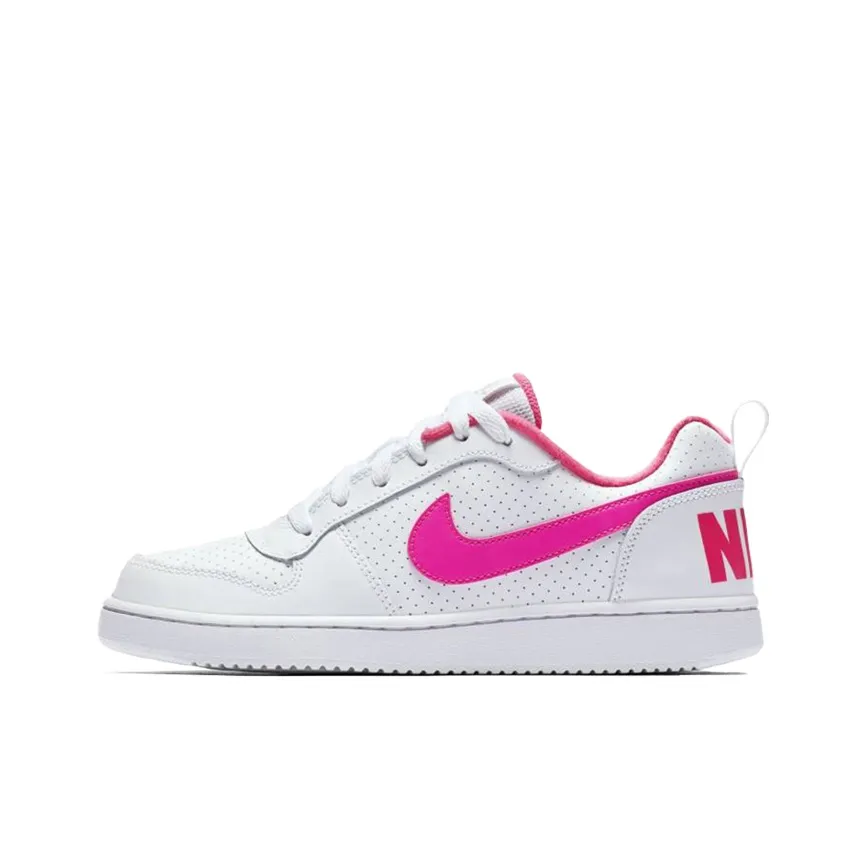 Nike Court Borough Low White Pink Blast GS