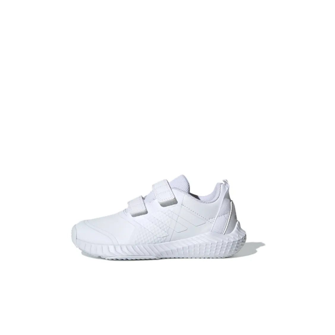 Adidas Gym Slip-Resistant Low-Top Kids' Running Shoes White Children Aged 3-7 Years Old