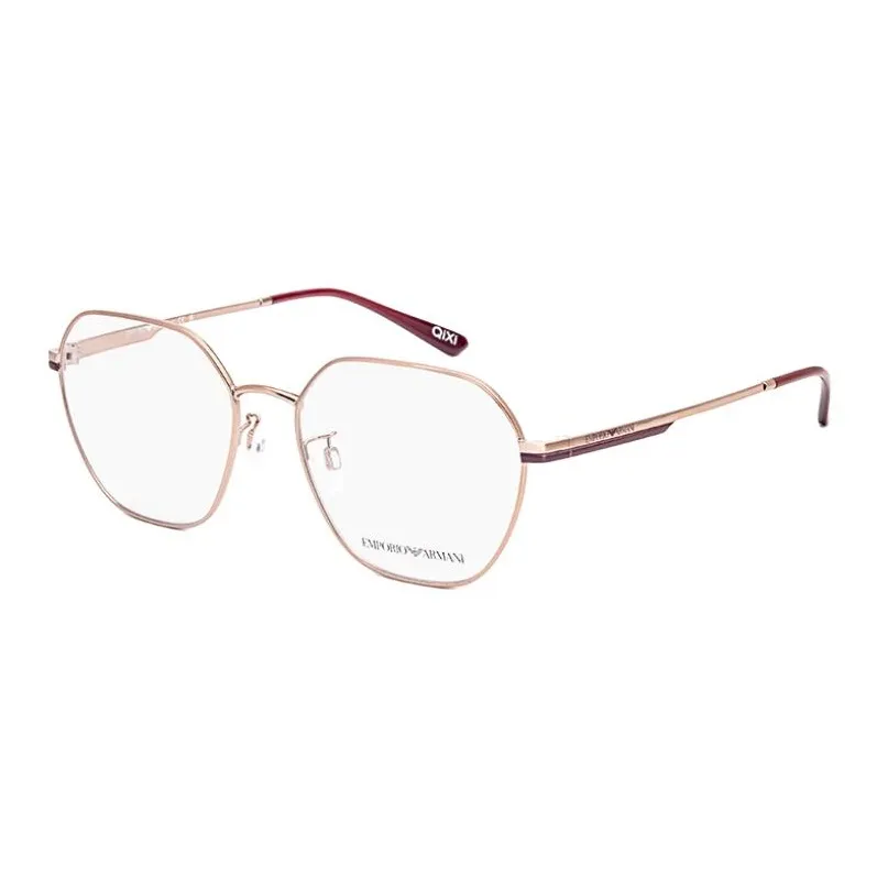 EMPORIO ARMANI Сплав Нерегулярная форма Оправы для очков Унисекс Розовое золото