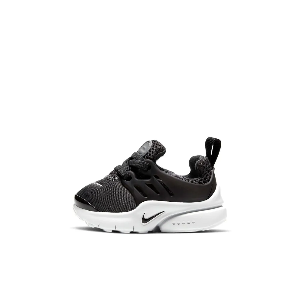 nike Little Presto Low Топ Обувь для малышей Черный белый Infant And Toddler