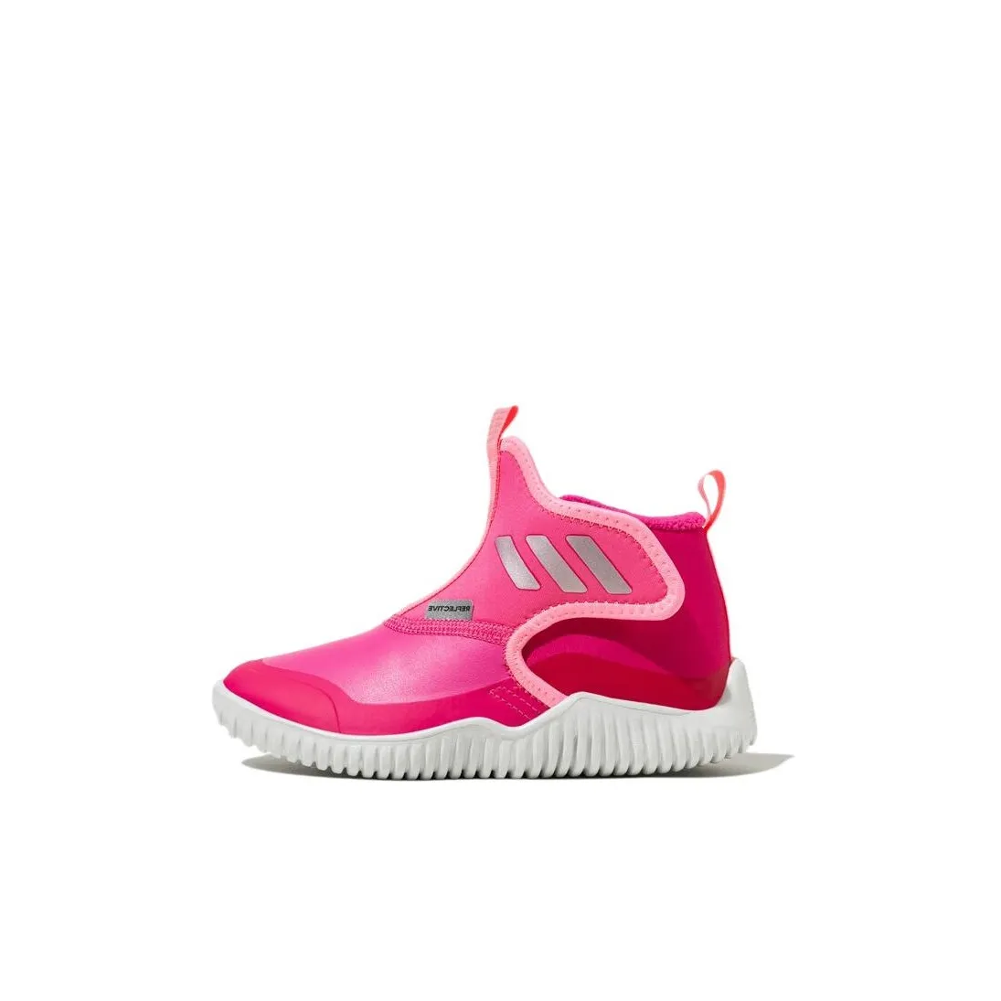 Adidas Rapidazen Slip On MID Топ Kids Lifestyle Shoes Розовый Children Возраст 3-7 лет