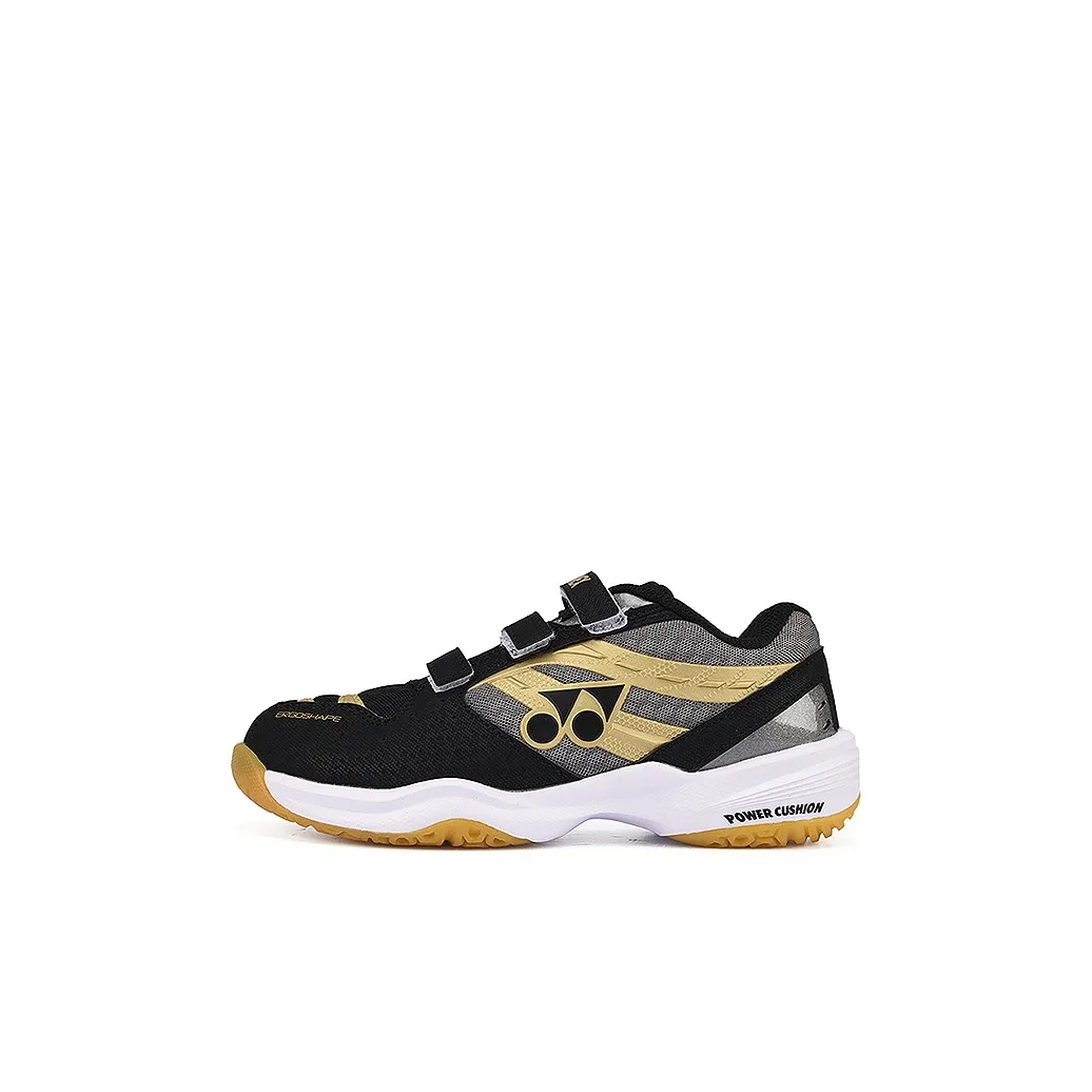 YONEX Low Top Badminton Shoes Black Gold Kids'