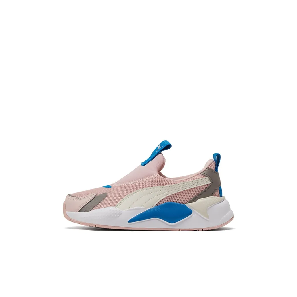 PUMA RS X Амортизация Износостойкие Детские Лайфстайл Кроссовки Розовые для Дети Возрастом 3-7 Лет