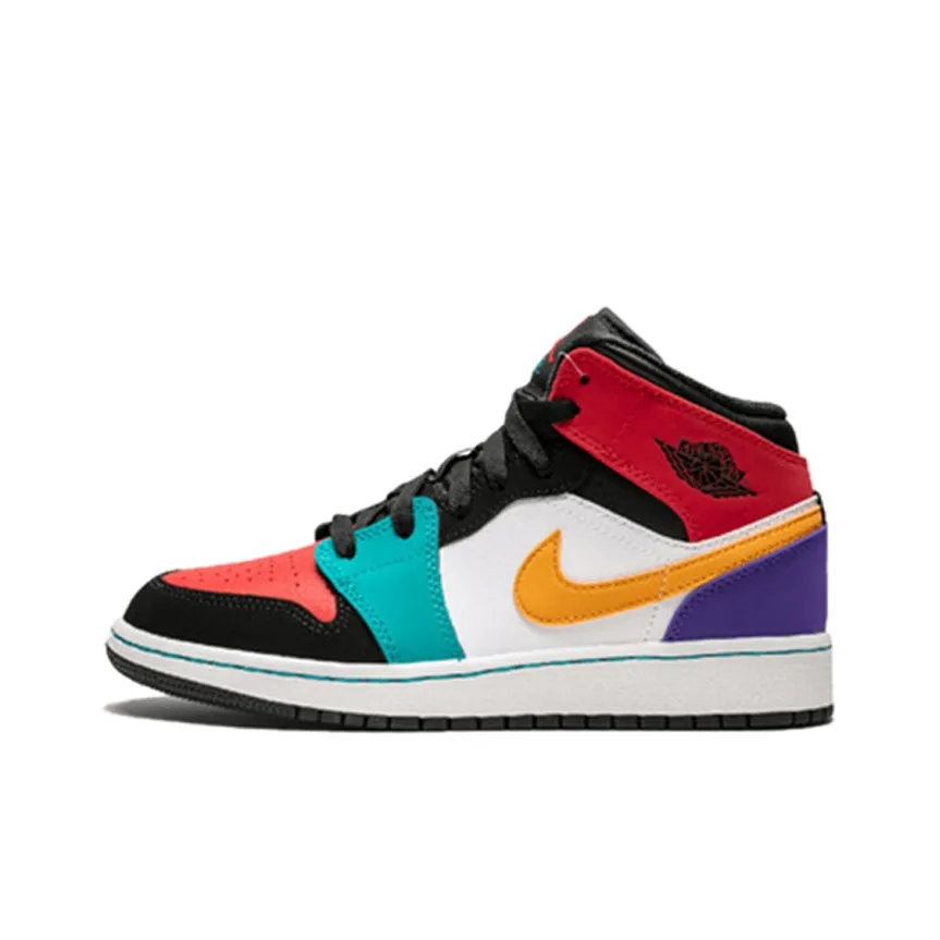 Jordan 1 Mid Bred Multi-Color GS