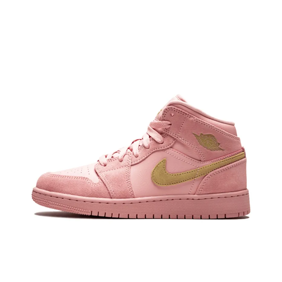 Air Jordan 1 Mid SE 'Coral Stardust'GS