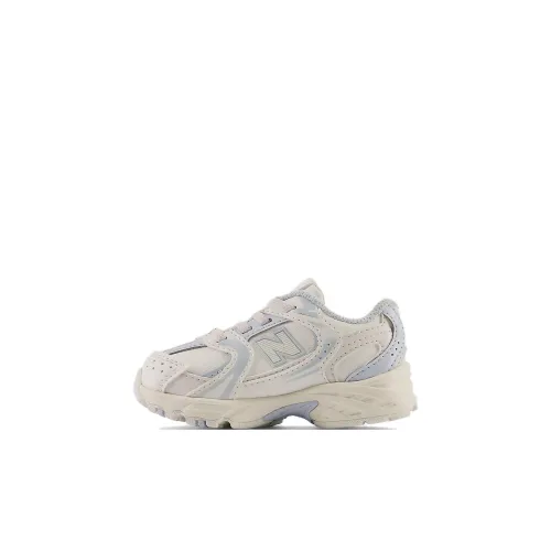 New Balance NB 530 Детская обувь, низкий верх, белый, для малышей