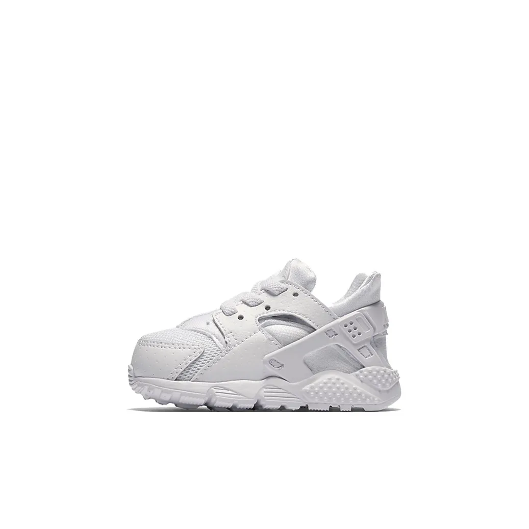 Nike Huarache Run Slip-resistant Anti KICK Low Top Беговые кроссовки Белый Infant и Toddler