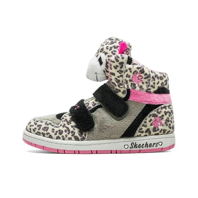Skechers Kids Противоскользящие Устойчивые к Износу Высокие Кеды Детские Скейтбординги