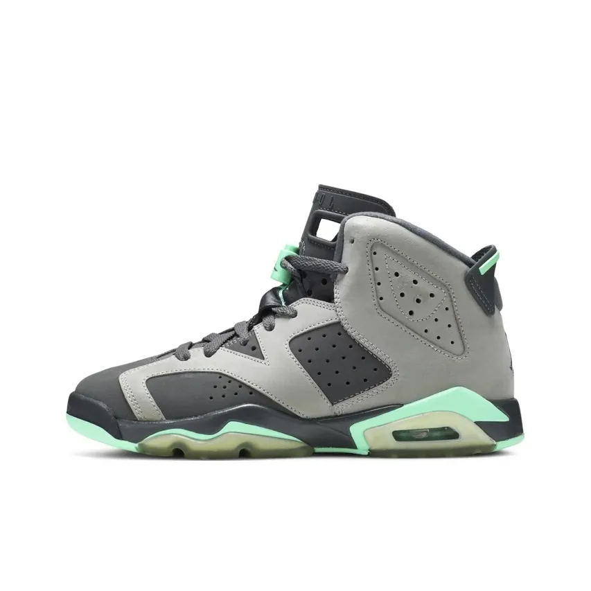 Jordan 6 Retro Green Glow GS