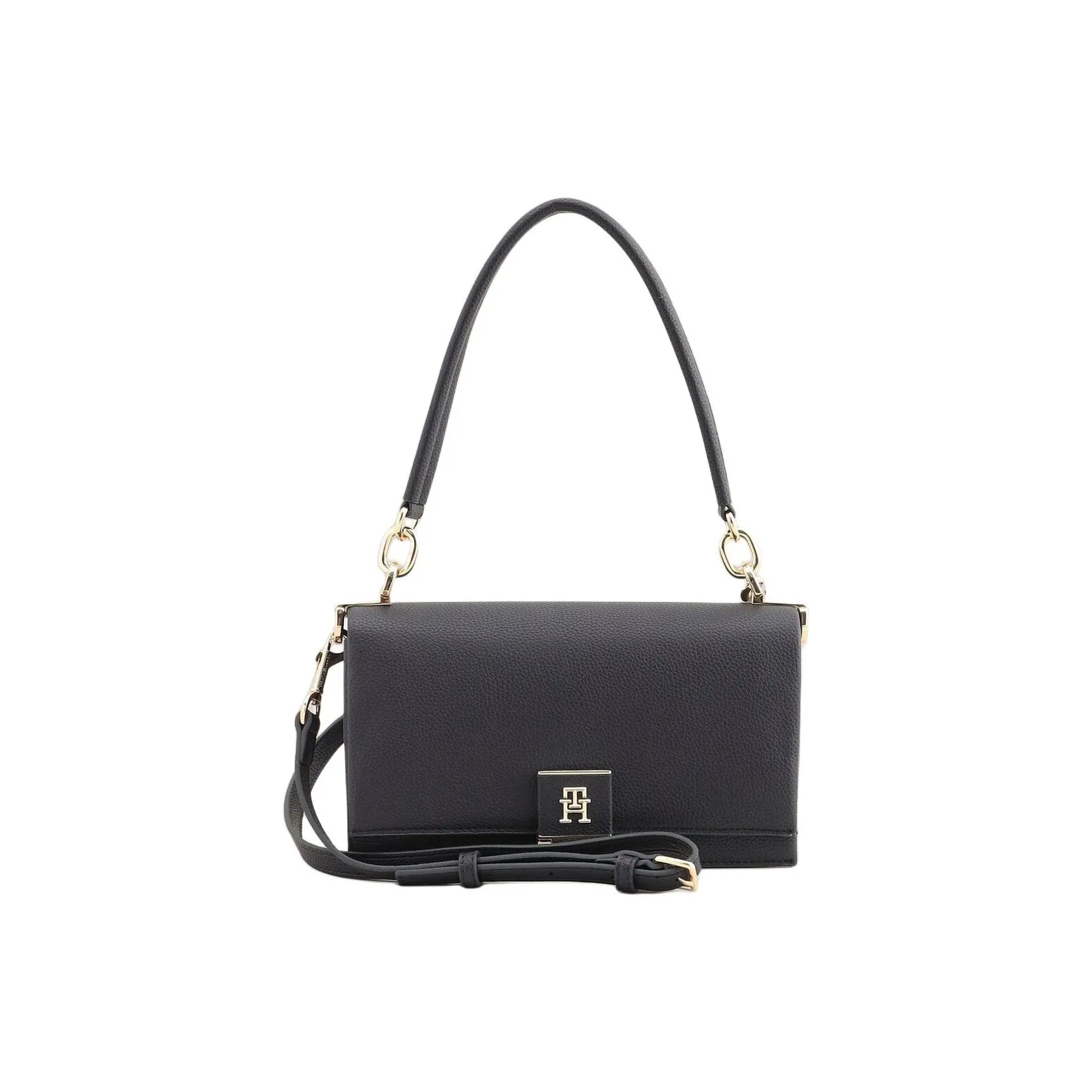 Tommy Hilfiger Polyurethane Crossbody Bag, Shoulder Bag Women's Dark Blue