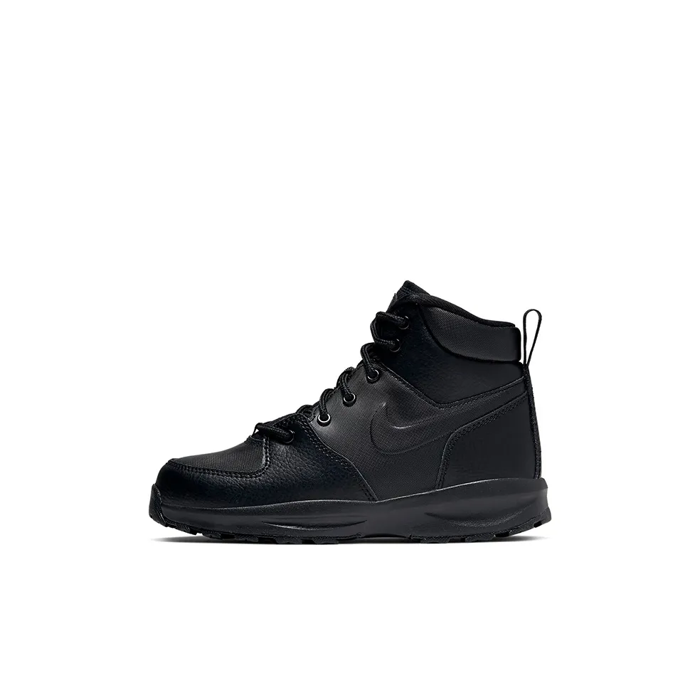 Nike Manoa Leather Triple Black GS
