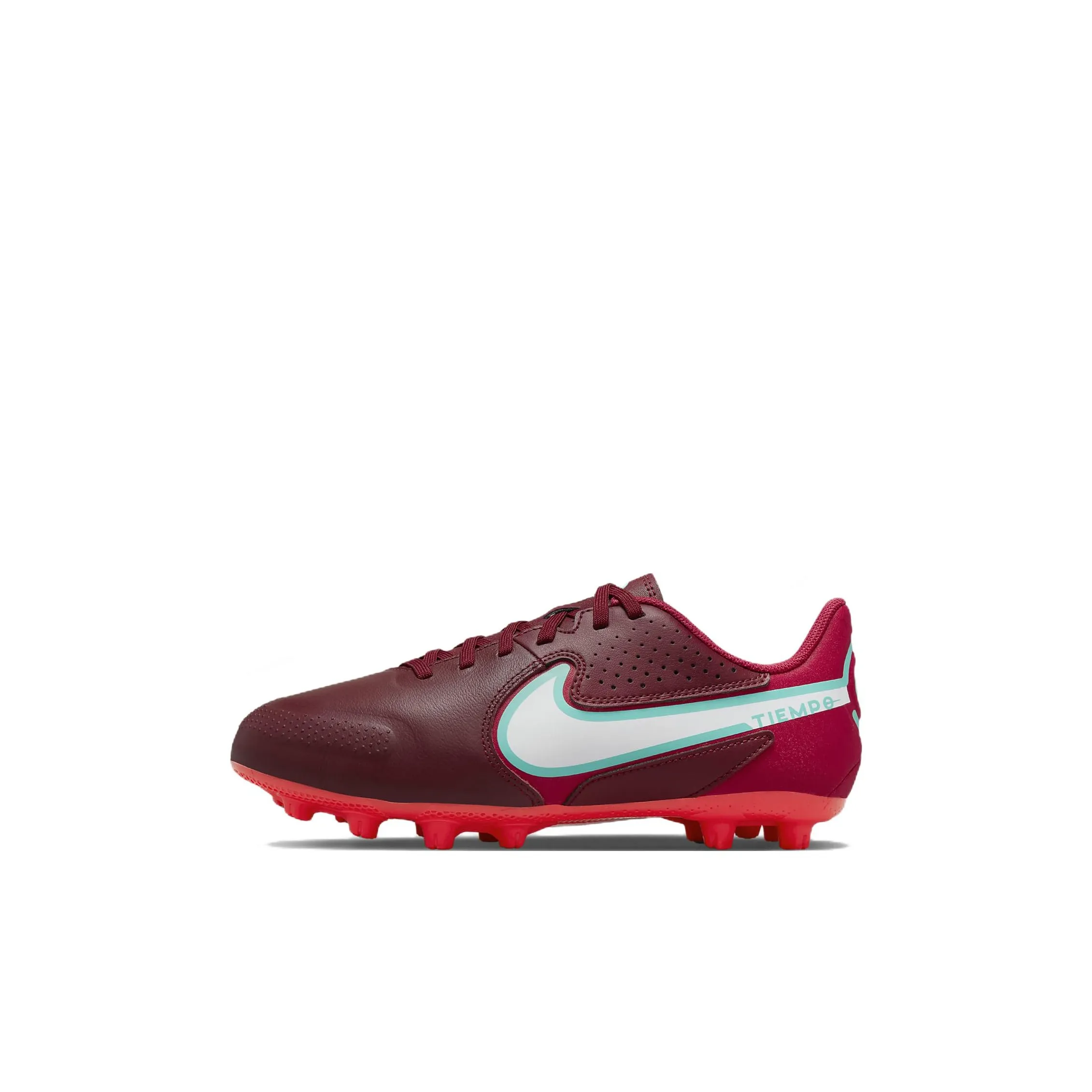 Nike Tiempo Legend 9 Junior Low Топ Футбольные бутсы Розовый Детский