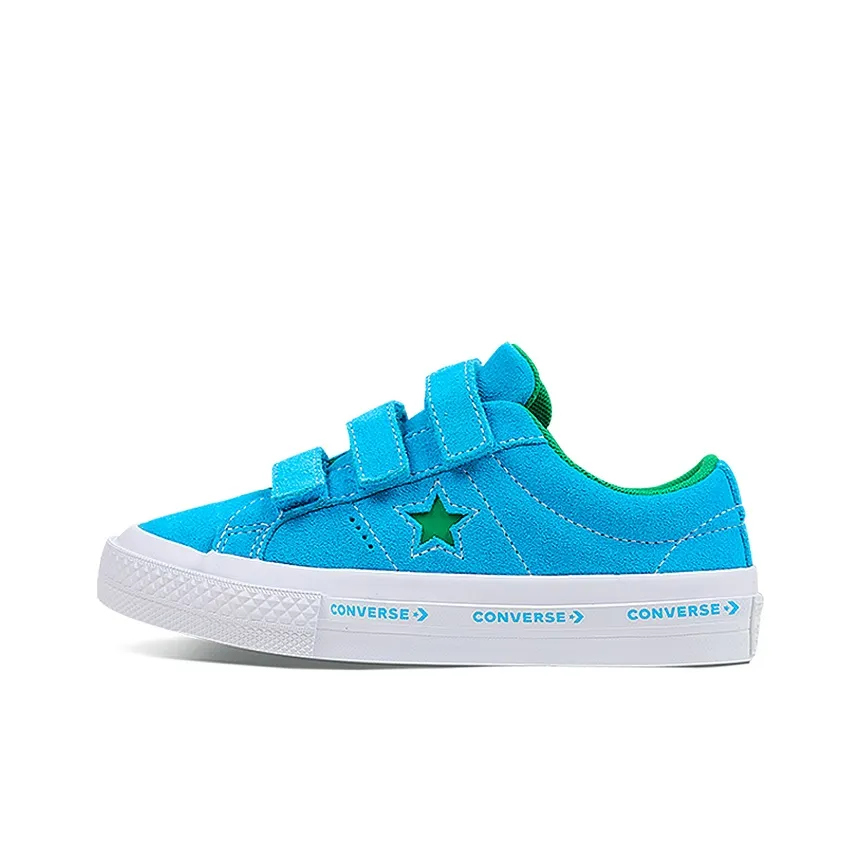Конверс One Star Series Низкие Скейтборд Кроссовки Синий Подростки