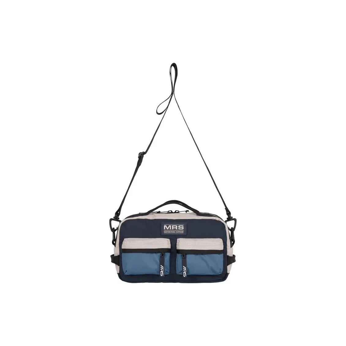 Supreme Nylon Crossbody One Shoulder Handbag Regular Unisex Marine Blue