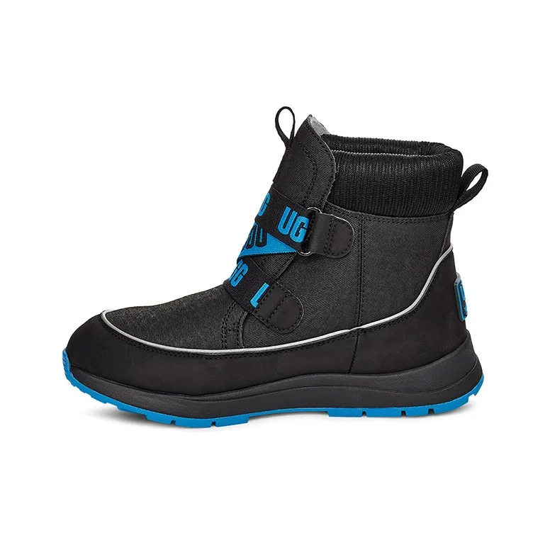 UGG Tabor WP Теплоизоляционные Водонепроницаемые Снежные Ботинки Черные Синие Подростки