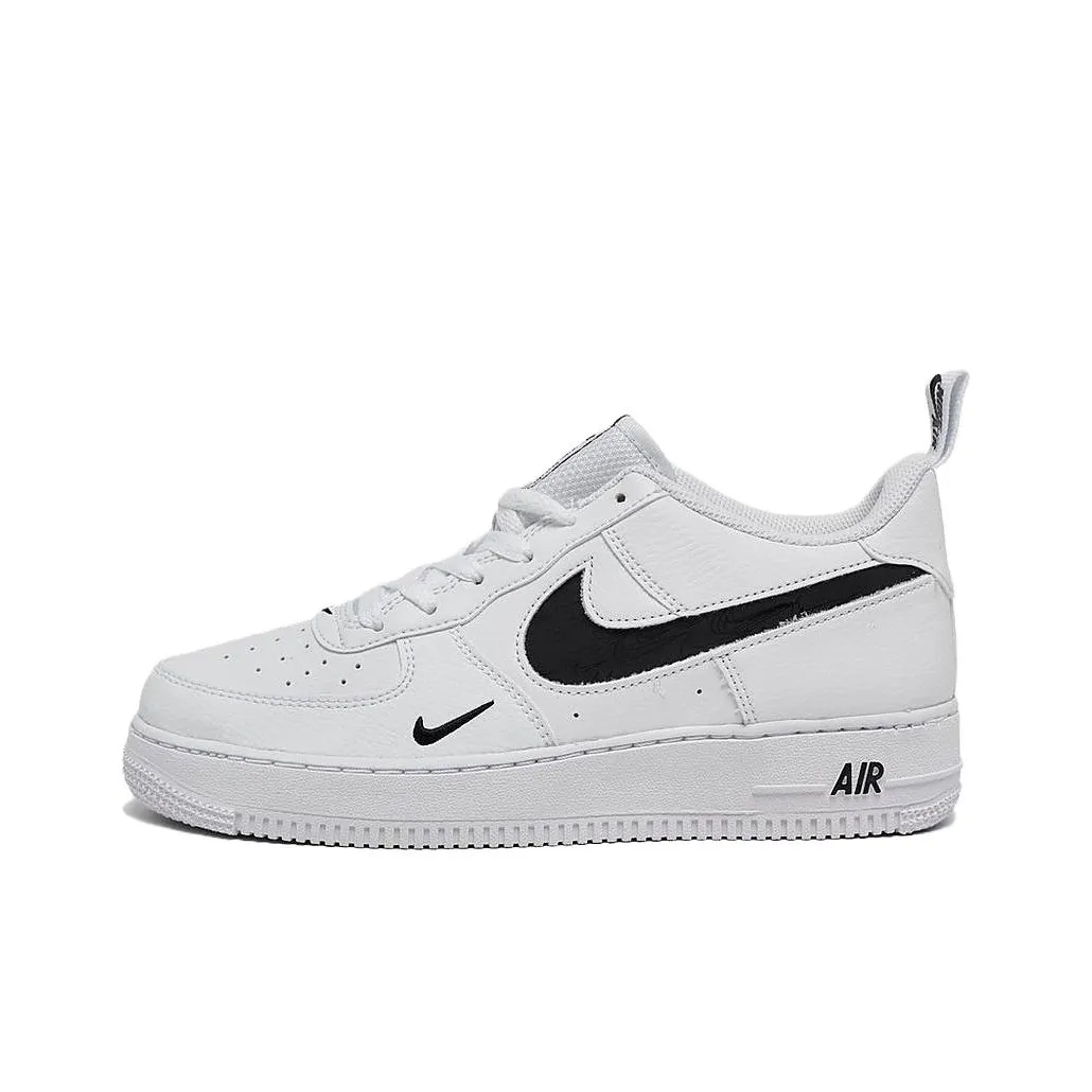 Nike Air Force 1 LV8 'Multi Etch Swoosh White' GS