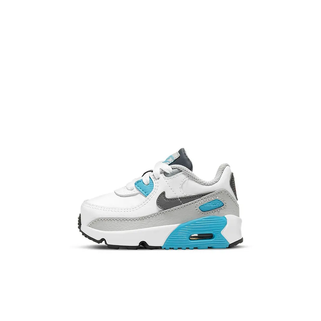 Nike Air Max 90 Low Топ Обувь для малышей Красный синий белый Infant And Toddler