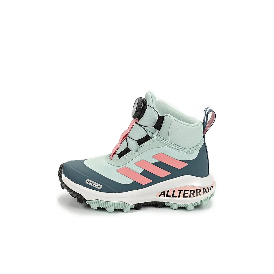 Adidas Fortarun Boa Atr K Wear resistant And Waterproof Low Shaft Kids' Boots Kids'