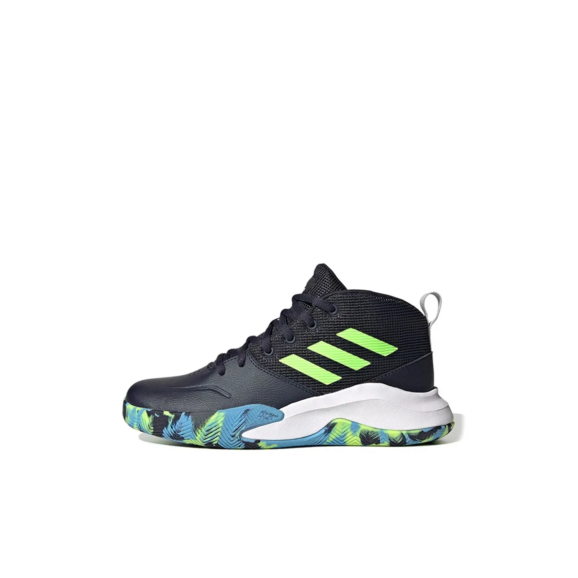 adidas Own The Game J Wide 'Legend Ink Signal Green'