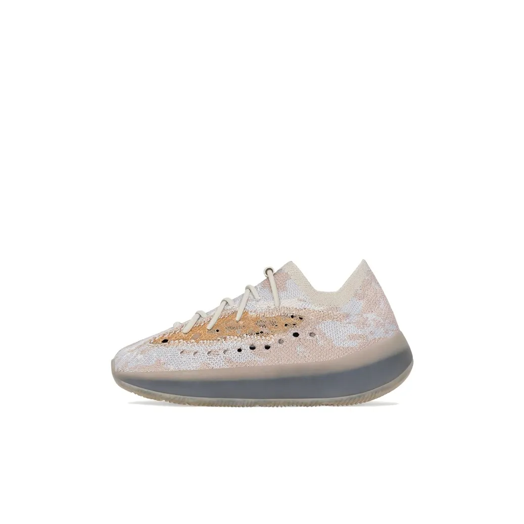 Adidas Originals Yeezy Boost 380 Детская повседневная обувь Низкий топ Предшкола